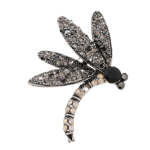 Schimmernder Legierungstierbrosche Schmuck Leichtes Design Vielseitiges Styling Für Lässige Und Professionelle Anlässe Trendy Crystal Animal Mode Accessoire von OAJABBGE