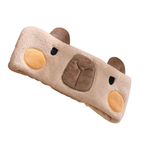 Schöne Capybaras Stirnband Dicke Haarband Frauen Mädchen Waschen Gesicht Und Make Up Plüschhaarhalter von OAJABBGE