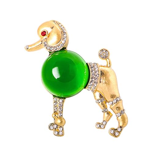 Sichere Klasze Pudelnadel Bequeme Materialien Schmuck Geschenk Für Frauen Männer Stilvolle Tierbrosche von OAJABBGE
