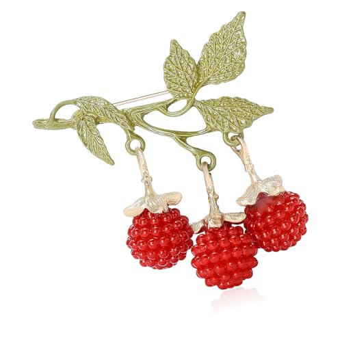 Stilvolle Emaillierte Brombeeren Pin Leichtgewicht Europäische Entwürfe Obst Brosche Vielseitige Kleidung Dekoration Legierung Legierung Emaille Blackbeeren von OAJABBGE
