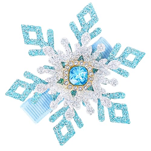 Stilvolle Schneeflocke Haare Barrettes Haarclip Süßer Haarnadel Weihnachten Glitzer Haare Clip Weihnachten Für Frauen Mädchen von OAJABBGE