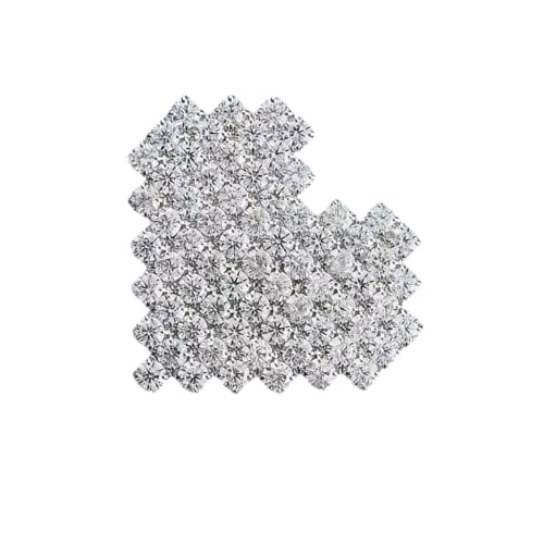 Stilvolle Strasssteine ​​Herzabzeichen Pin Party Kee Schmuck Geschenk Brosche Für Valentinstag Wagen Resistentes Accessoire Elegante Abendparty von OAJABBGE