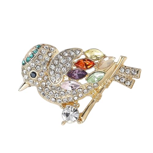 Stilvolle Strasssteine ​​Vogelbroschen Einzigartige Unisex Pins Strasssteine ​​Brosche Party Kleid Pin Für Bankette Und Geschäftsereignisse von OAJABBGE