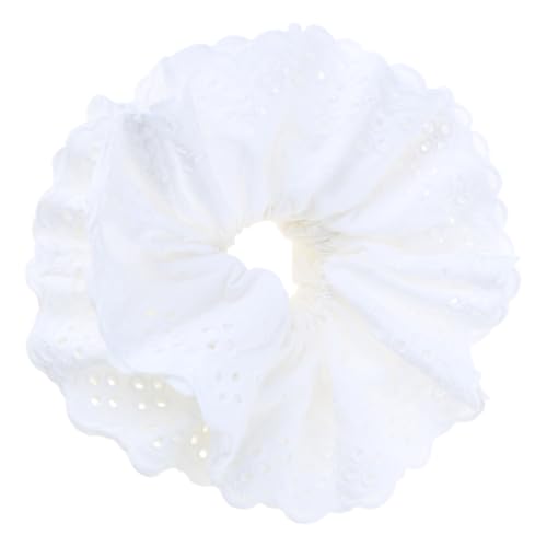 Übergroße Haarringe Weiße Bögen Haarseile Vielseitige Haarverzierung Schöne Stile Für Hochzeiten Und Lässige Outfits von OAJABBGE