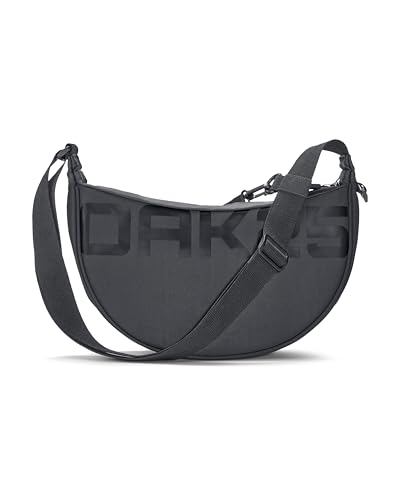 OAK25 Crossbody Bag Damen & Herren Reflektierend - Luminite Half Moon Bag - Umhängetasche im Halbmond Stil - Komplett Reflektierende Fahrrad Bauchtasche - Wasserabweisend von OAK25
