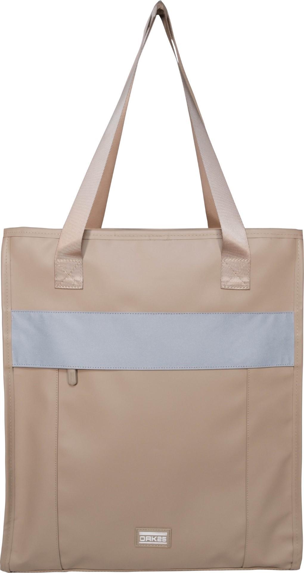 OAK25 - Shopper Reflektive Tote Bag Bg-Gy Sand-Grey Sand von OAK25