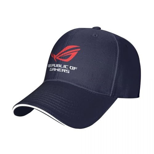 Basecap Neue ASUS ROG Republic of Gamers Baseballkappe Sun Hat Beach Outing Strandhut Hut Mann für den Sonnenhut Männer Damen von OAKITA