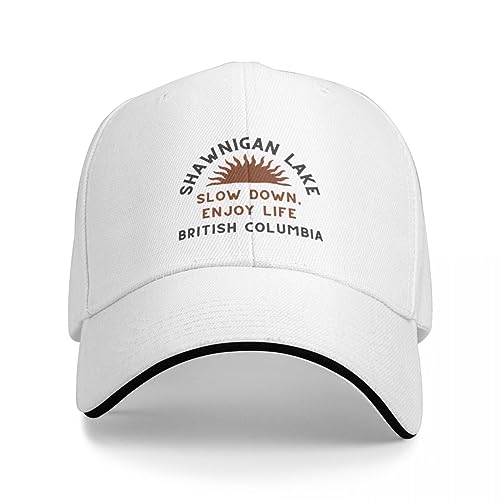 Basecap Shawnigan Lake, British Columbia. Entschleunigen, das Leben genießen. Mütze Baseballmütze Sonnenhut Baseballmütze Mütze Mädchen Herren von OAKITA
