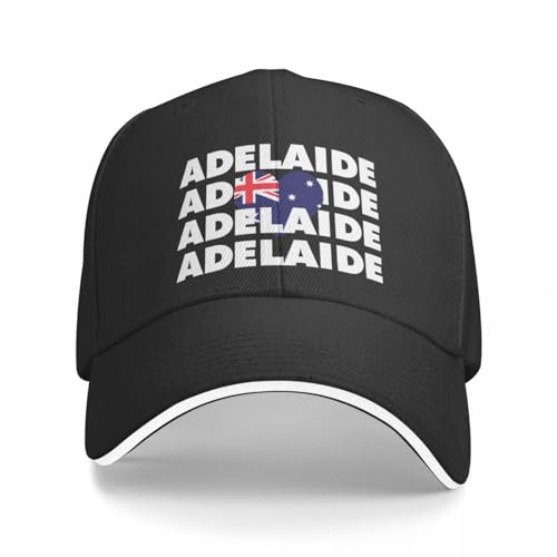 OAKITA Basecap Adelaide ist Meine Heimatstadt in Australien Baseball Cap Rugby Sonnencreme Strand Sonnenkappe Damen Hut Herren von OAKITA
