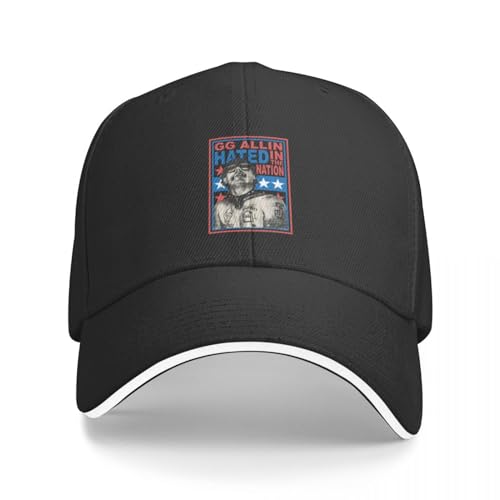 OAKITA Basecap GG ALLIN Gehasst in der Nation Baseballkappe Mode Strand Trucker Hut Sonnenkappe Männer Hut Damen von OAKITA