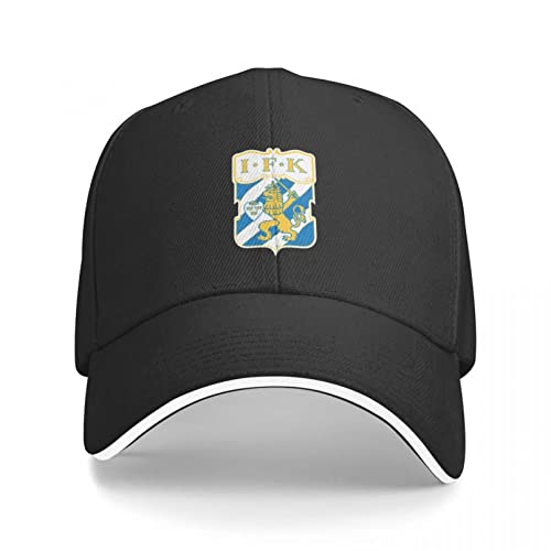 OAKITA Basecap Logo IFK Göteborg Cap Baseballkappe Sonnenhut Sonnenkappe für Herren Damen von OAKITA