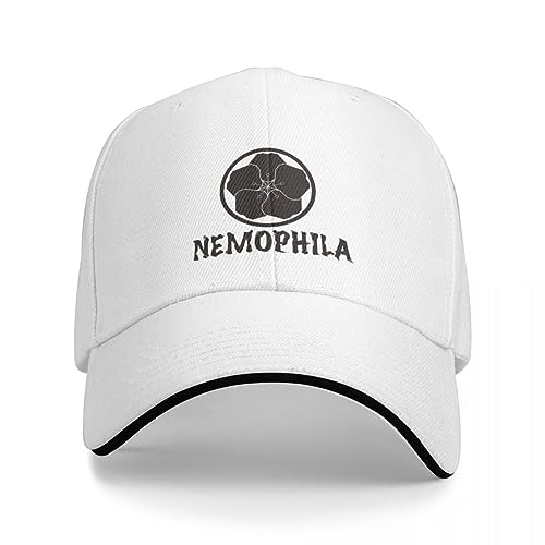 OAKITA Basecap Nemophila Black Cap Baseballkappe Baseballmütze für Herren Damen von OAKITA