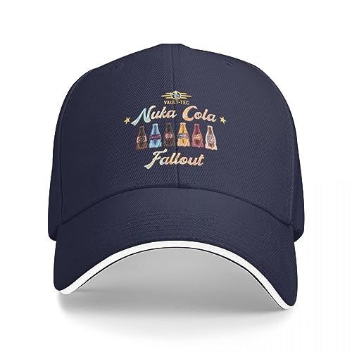 OAKITA Basecap Nuka Cola Fallout 4 Cap Baseballkappe Snapback Cap lustige Hutmütze für Männer Damen von OAKITA