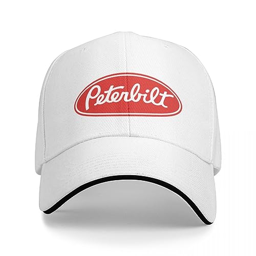 OAKITA Basecap Peterbilt Truck Racing Logo Baseballmütze Wild Ball Hut Golfhut Hut Strand Militärmütze Mann Damen Hüte Herren von OAKITA