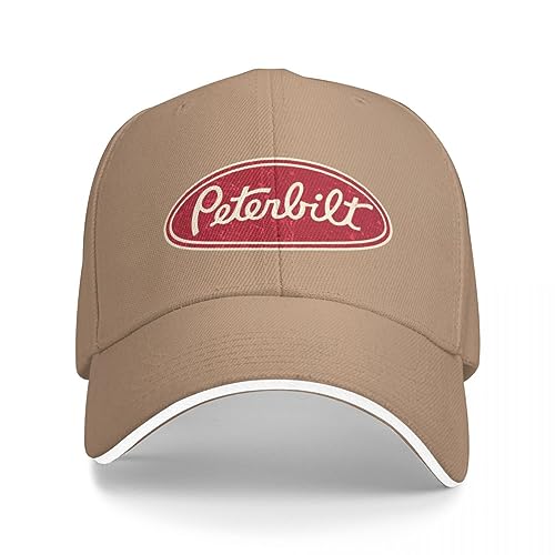 OAKITA Basecap Peterbilt Truck Racing Vintage Baseballkappe Große Größe Hut Snapback Cap Derby-Hut Damenmütze Herren von OAKITA