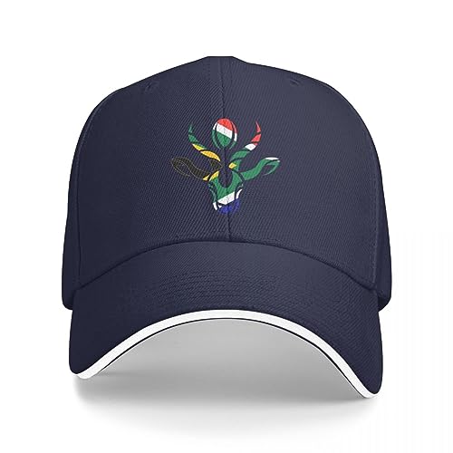 OAKITA Basecap Südafrika Rugby-Weltmeister Springboks Geschenk Cap Baseballkappe Hut Mann Luxushut für Frauen Herren von OAKITA