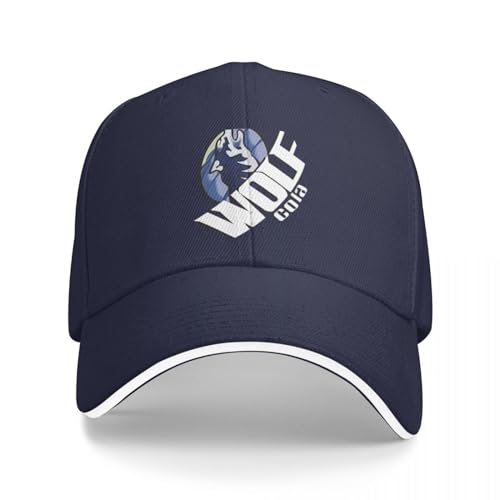 OAKITA Basecap Wolf Cola Die richtige Cola für den Verschluss Baseballkappe Rave Trucker Hut Damen Mütze Herren von OAKITA