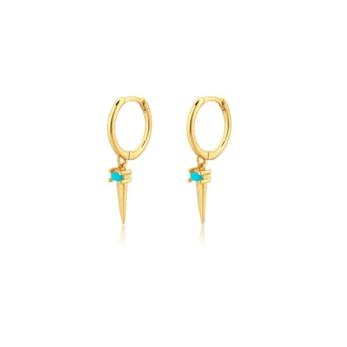 Ohrringe Ohrstecker Damen Schmuck Earrings Mode Anhänger Tropfen Ohrring Rock Punk Niedlich Piercing Pendientes W0244-Y von OAKITA