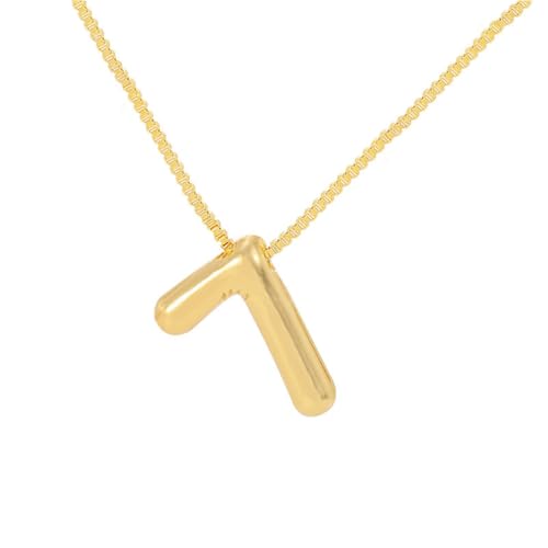 OAKKY Damen Edelstahl Zart Blasen Nummer 0-10 Halskette Einfach Klassisch Schlüsselbein Kette Anhänger Geburtstag Schmuck Geschenk Schmuck Nummer 7 von OAKKY