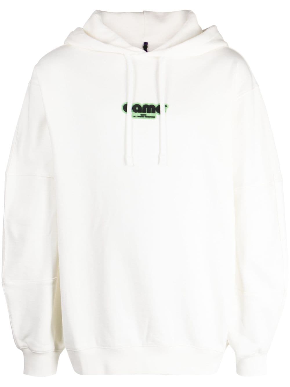 OAMC Hoodie mit Logo-Patch - Weiß von OAMC