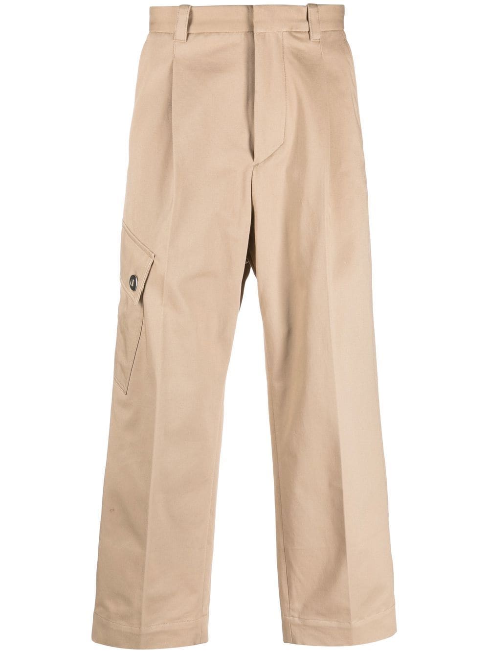 OAMC Cargohose im Cropped-Design - Nude von OAMC