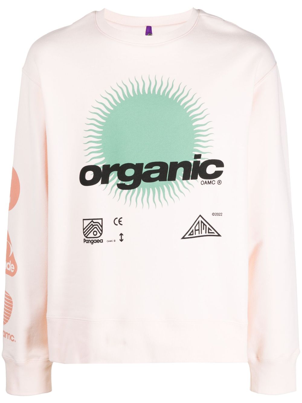 OAMC Sweatshirt mit grafischem Print - Rosa von OAMC