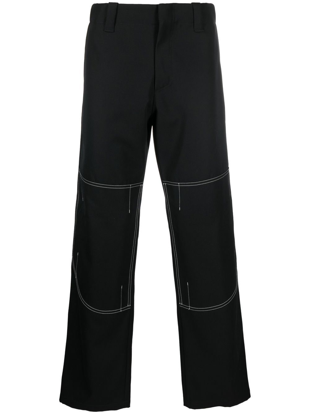 OAMC Gerade High-Waist-Hose - Schwarz von OAMC