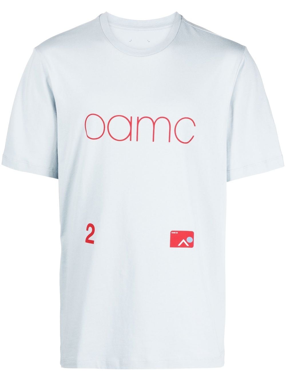 OAMC T-Shirt mit Logo-Print - Blau von OAMC