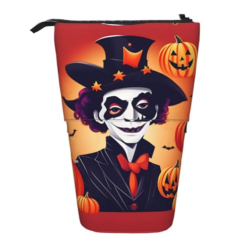 Happy Halloween Vertikales einziehbares Federmäppchen Organizer Box Weihnachten Urlaub Neujahr Büro Tasche von OAROK