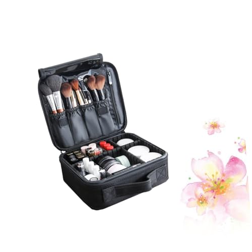 1 Stück Makeup Tool Storage Box aus Oxford Multifunktionale Kosmetik Organizer Box Schwarz für Schminkutensilien und Beauty Accessoires Leicht und Tragbar Einfach zu Reinigen von OATIPHO