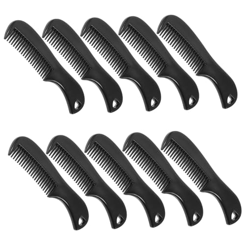 10 Stück Bartkamm Teilig Stylingkamm für Herren Tragbar für Bart und Haargestaltung Unterwegs Langlebiges Material für Täglichen Gebrauch von OATIPHO