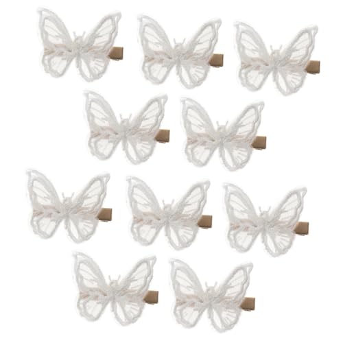 10 Stück Damen Haarklammern Weißer Haarclip für Haarschmuck Accessoires 10 Stück Damen Haarklammern Weißer Haarclip für Haarschmuck Accessoires von OATIPHO