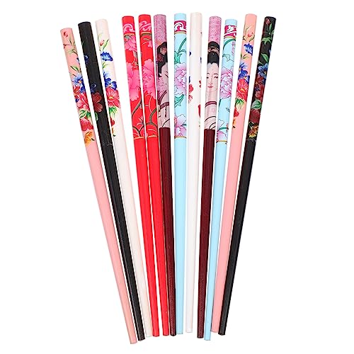 OATIPHO 12stücke Frauen Haarstäbchen Chinesische Haarstäbe Mädchen Kopfschmuck Haar Sticks Bambus Haar Stäbchen Für Retro-frisuren Hochzeit Party Zeremonie Alltag von OATIPHO
