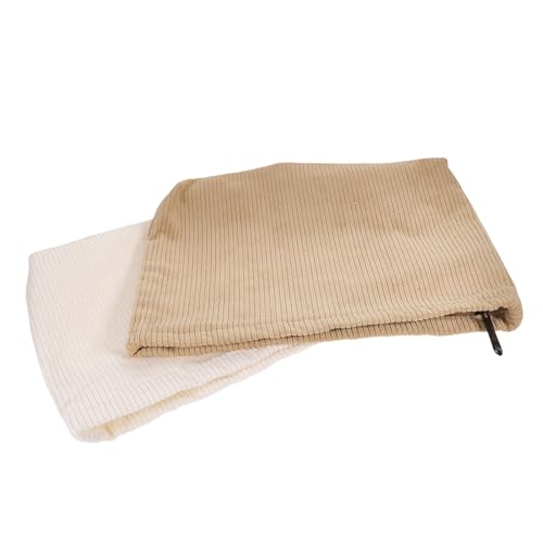 2 Stck. Kosmetiktaschen für Damen Make Up Taschen aus Cord und Canvas Milchweiß und Accessoire für Kosmetik und Persönliche Gegenstände 2 Stck. Kosmetiktaschen für Damen Make Up Taschen aus Cord und Canvas Milchweiß und Accessoire für Kosmetik und Persönliche Gegenstände von OATIPHO