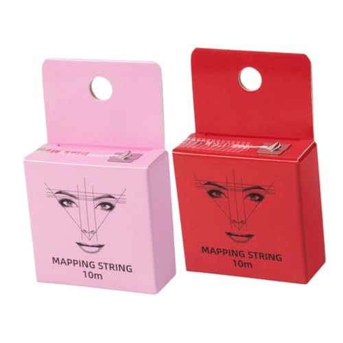 2Boxen Eyebrow Mapping Ruler Zuverlässige und Einfache Anwendung für Präzise Augenbrauenzeichnung für Fachleute und Anfänger von OATIPHO