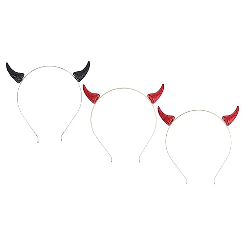 OATIPHO Teufelshörner-stirnband Hörner für Halloween und Mädchen Erwachsene Universalgröße von OATIPHO
