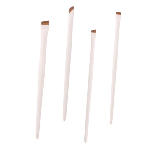 OATIPHO 4 Stück Eyeliner Tragbare Lidschatten für Damen Multifunktionale Augenbrauen und Eyeliner Werkzeuge Synthetikfasern Holzgriff von OATIPHO