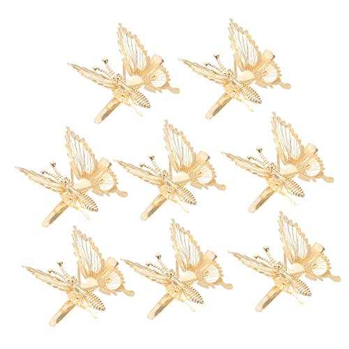 8 Stück Schmetterling Haarspangen für Damen Bewegliche Haarklammern für Haarstile Geburtstage und Feiertage von OATIPHO