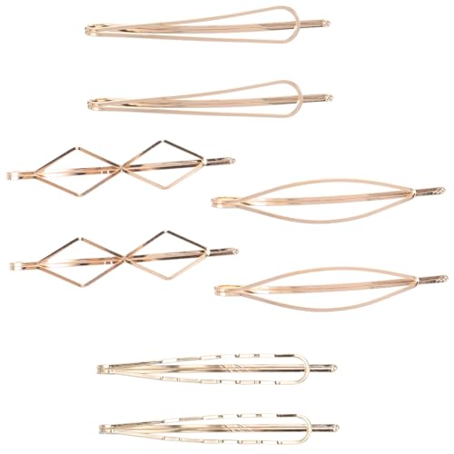 8Stücke Geometrische Haarnadeln Handgefertigte Haarspangen für Frisuren und Partys Haarschmuck Dekoration für Damen von OATIPHO