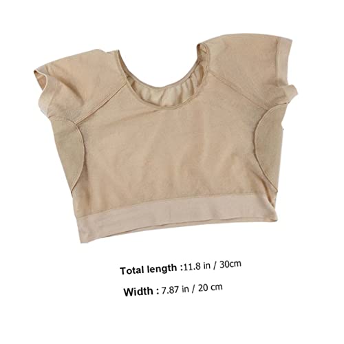 Dünne Atmungsaktive Unterarm Sweat Pad Weste für Herren und Damen Schweißabsorbierendes Achselkissen zum Joggen und Sport Waschbar und Langlebig von OATIPHO