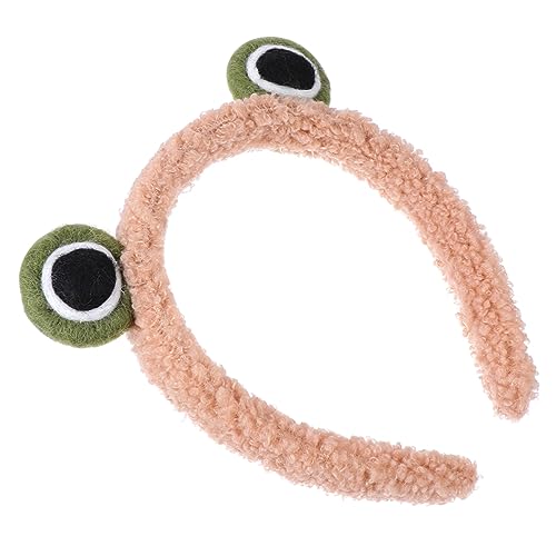 Froschaugen Haarreif aus Filz Tiermotiv Haarschmuck für Kostümpartys Cosplay und Festliche Anlässe Weich und Bequem von OATIPHO