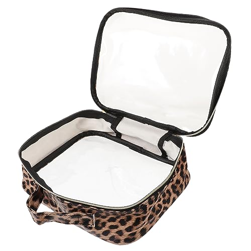 Große Kapazität Kosmetiktasche für Damen wasserdichte Make Up Aufbewahrungstasche mit Einzigartigem Handprint Design Reisen Fitness und Täglichen Gebrauch von OATIPHO