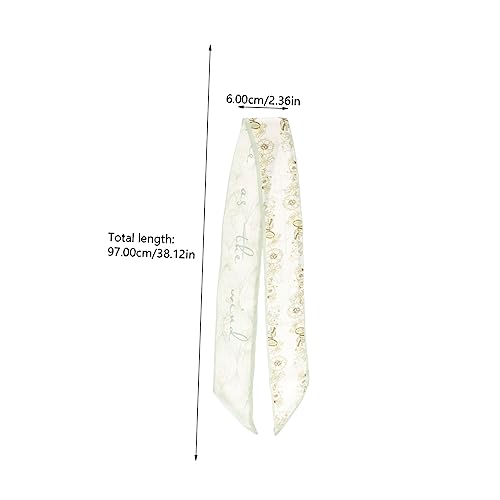 OATIPHO Seidentuch Für Damen Haarband Schal Hals Handtasche Kopftuch Stirnband Modisch Leicht Tragbar von OATIPHO