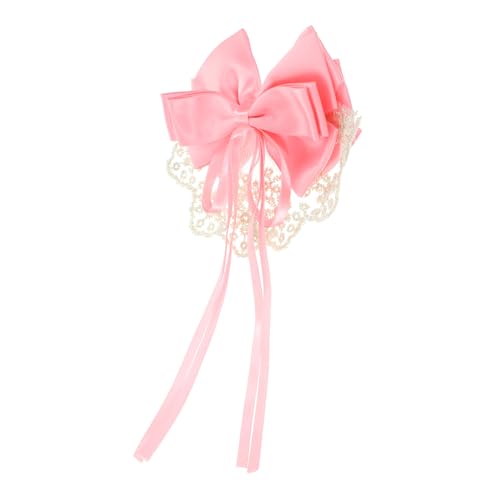 Lace Bow Haarklammer für Damen Süße Dekorative Haarspange mit Stabiler Struktur für Hochzeiten Partys und Leicht und Komfortabel Perfektes Accessoire Lace Bow Haarklammer für Damen Süße Dekorative Haarspange mit Stabiler Struktur für Hochzeiten Partys und Leicht und Komfortabel Perfektes Accessoire von OATIPHO