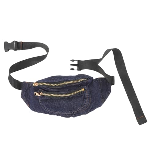 OATIPHO Jeansstofftasche Für Damen Mit Verstellbarem Riemen Brusttasche Aus Denim-Material Hüfttasche Zum Tragen Von Telefon Und Persönlichen Gegenständen Geeignet Für Einkaufen Reisen Und von OATIPHO