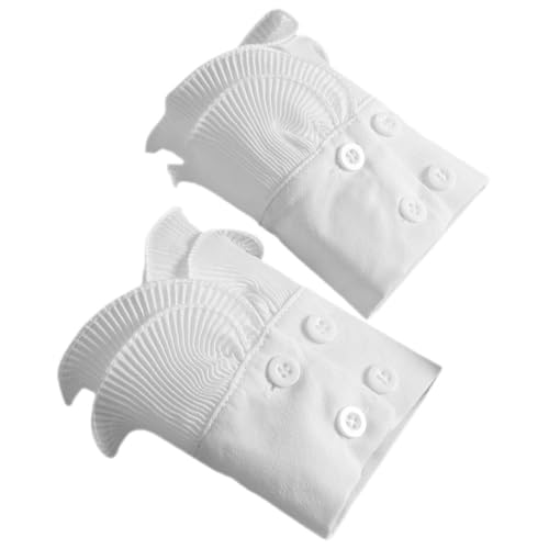 OATIPHO Abnehmbare Handgelenkmanschetten Aus Stoff Für Damen Gefälschte Armbandärmel Für Kleiderzubehör von OATIPHO