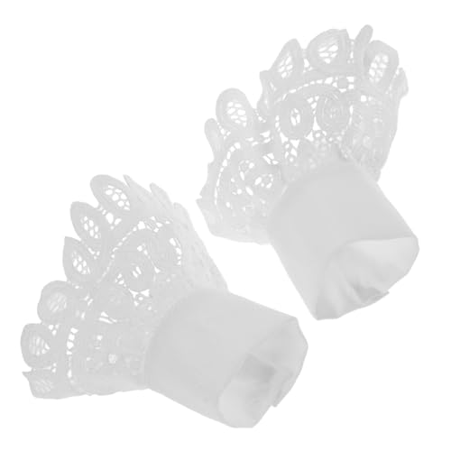 OATIPHO 1paar Abnehmbare Spitzenmanschetten Für Damen Dekorative Handgelenk-manschetten Für Hochzeiten Und Cosplay Vielseitige Falsche Ärmel Mit Filigranem Design Und Praktischer von OATIPHO