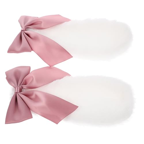 OATIPHO 1 Paar Lolita Cosplay Haarspange Ohren Haarschmuck Für Mädchen Frauen Party Halloween von OATIPHO