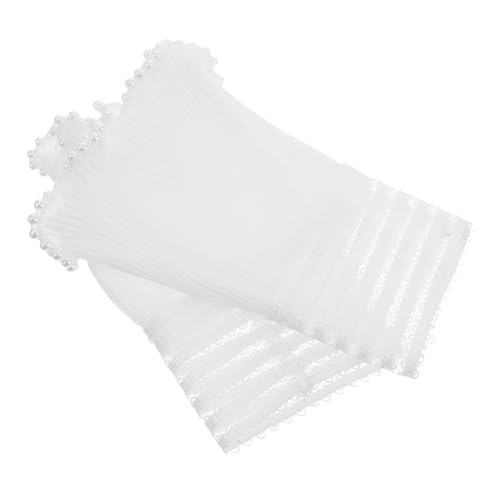 OATIPHO 1paar Abnehmbare Fake-ärmel Für Damen Dekorative Manschetten Mit Spitze Vielseitige Stulpen Für Braut Und Brautjungfernkleider Leicht Und Komfortabel Für Verschiedene Anlässe von OATIPHO