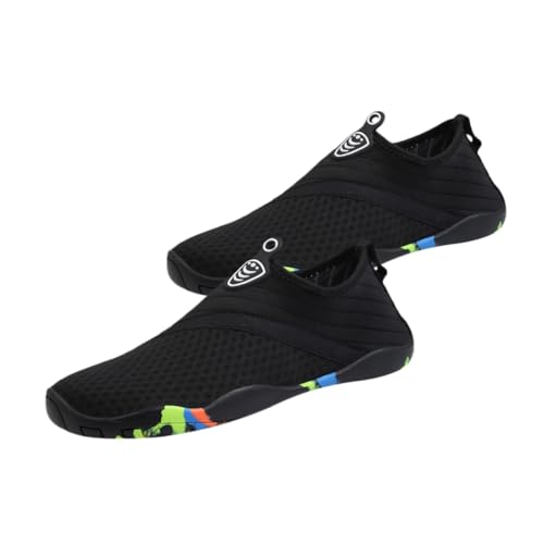 OATIPHO 1 Paar Surfschuhe leichte Wassersportschuhe Schwimmschuhe Herren Sandalen waten Freizeitschuhe surf Schuhe Turnschuhe Herren-Sneaker rutschfeste Watschuhe Tauchschuhe Black von OATIPHO